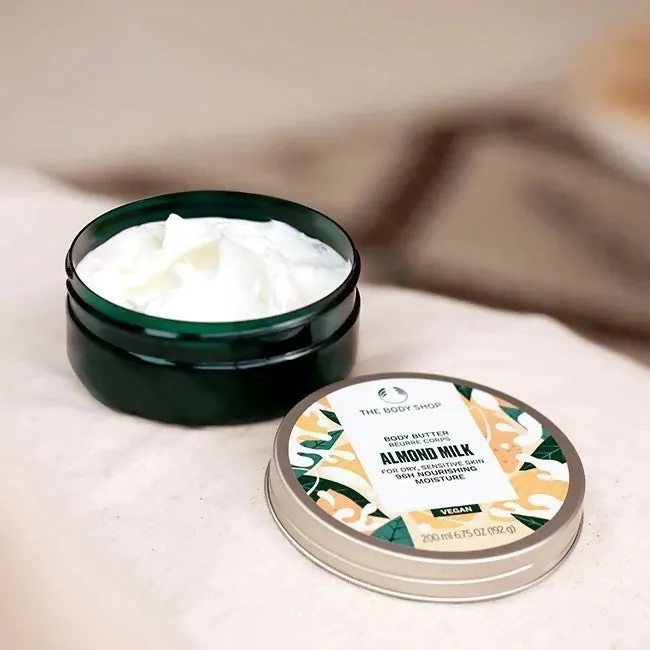 The Body Shop Almond Milk Perfect Duo Package - Body Butter & Shower Gel