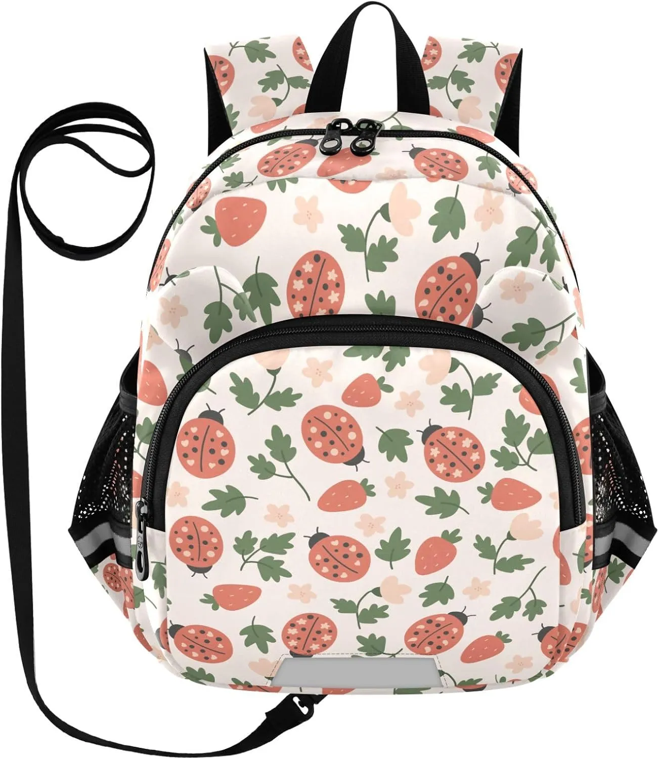 Toddler Backpack for Girls Boys Cute Animals Strawberry Kids Small Backpacks Mini School Backpack Book Bags Kindergarten Bag, 3-6 Years