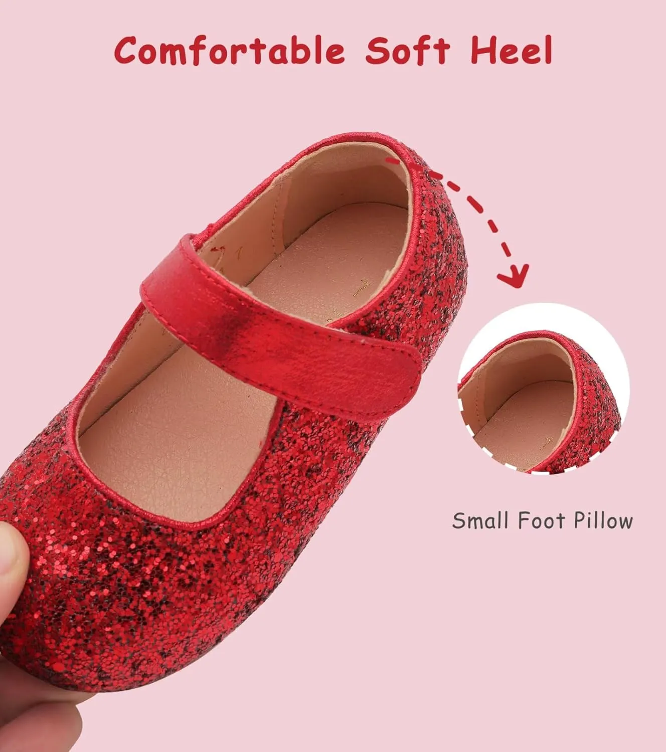 Toddler Flower Girl Dress Shoes Mary Janes Flat