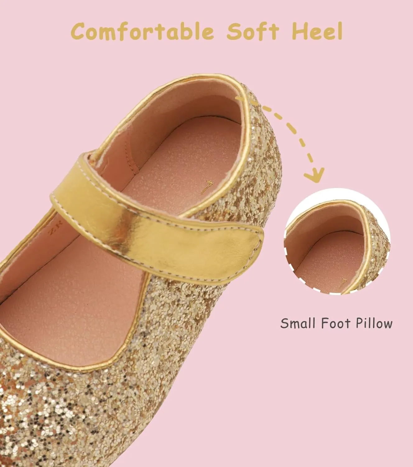Toddler Flower Girl Dress Shoes Mary Janes Flat