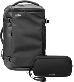 tomtoc Travel Backpack 40L Electronic Organizer Travel Case, S