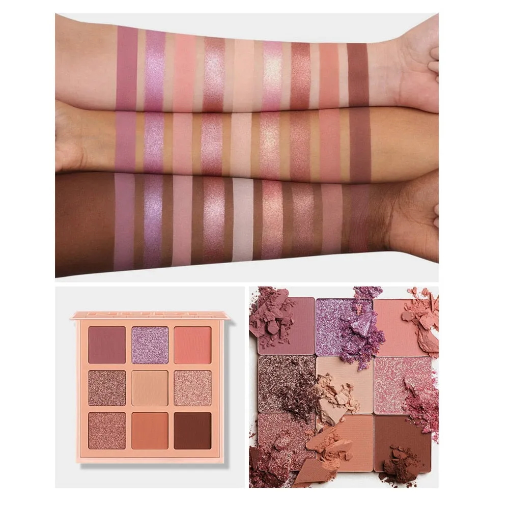 VenusFox Sexy Eye Makeup Palette Matte Eyeshadow Pallete Glitter Powder Eye Shadow lasting Pigment Eyeshadow