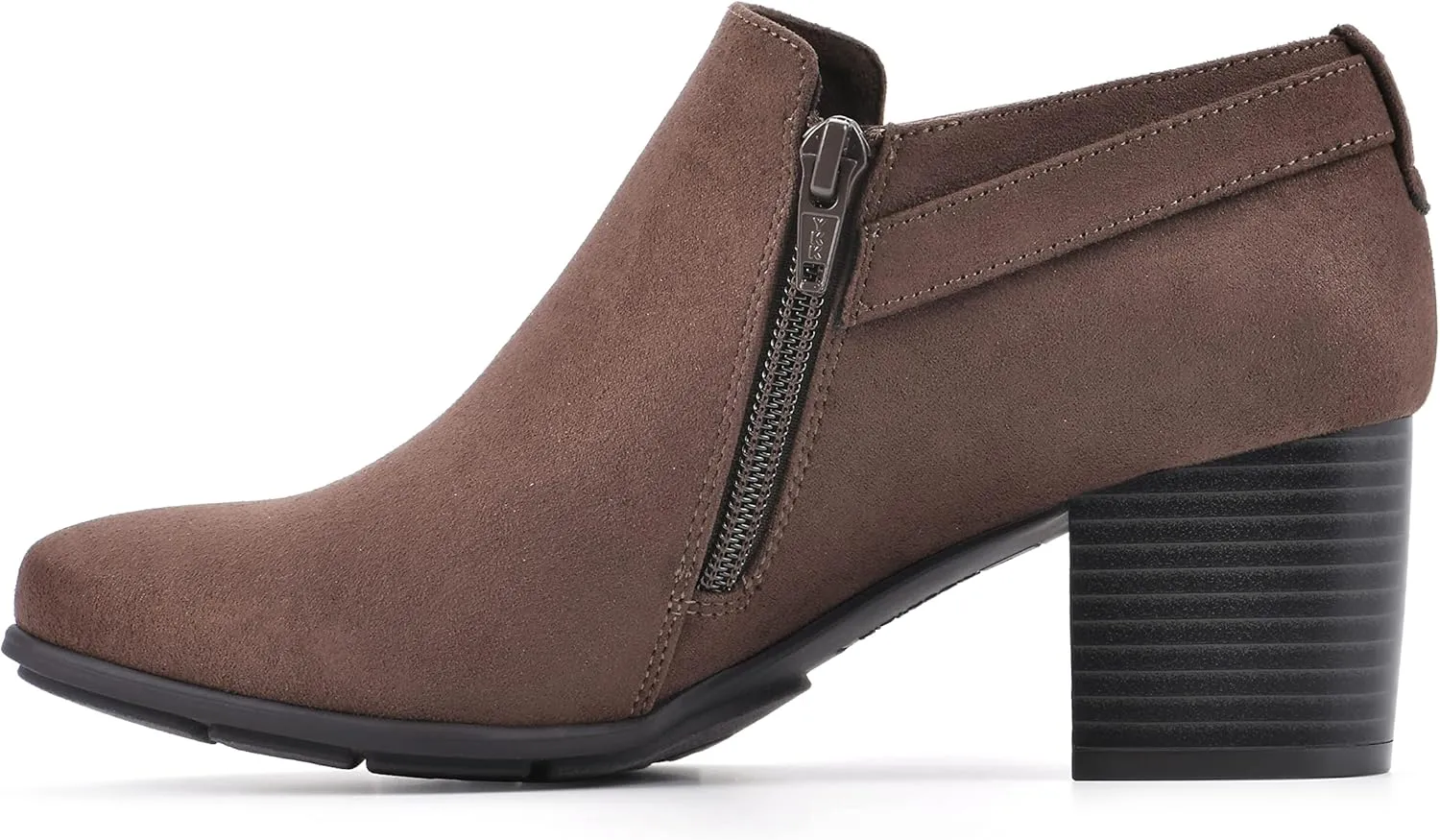 WHITE MOUNTAIN Women's Shoes Noah Block Heel Bootie