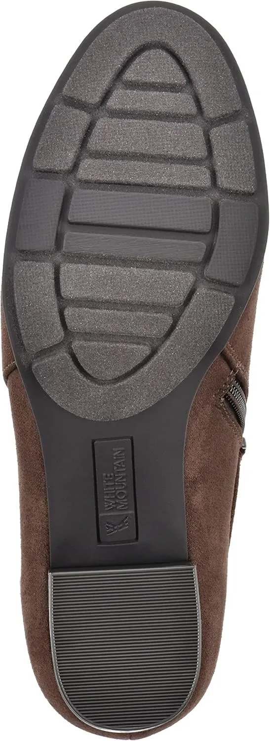WHITE MOUNTAIN Women's Shoes Noah Block Heel Bootie