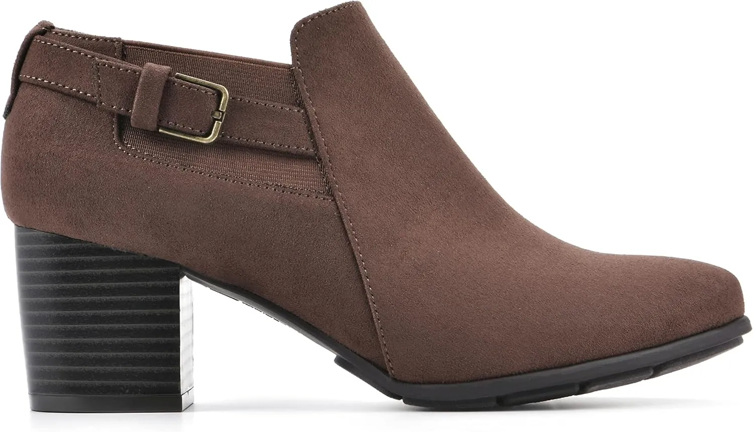 WHITE MOUNTAIN Women's Shoes Noah Block Heel Bootie