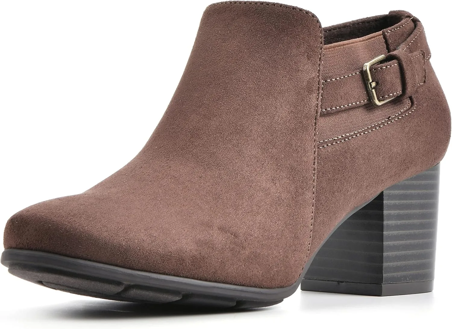 WHITE MOUNTAIN Women's Shoes Noah Block Heel Bootie