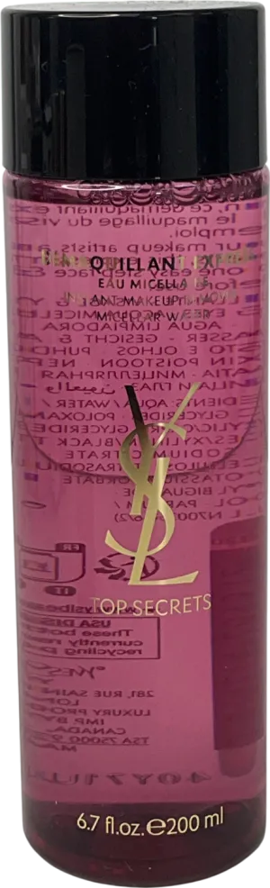 YSL Top Secrets Toning & Cleansing Micellar Water 200ml