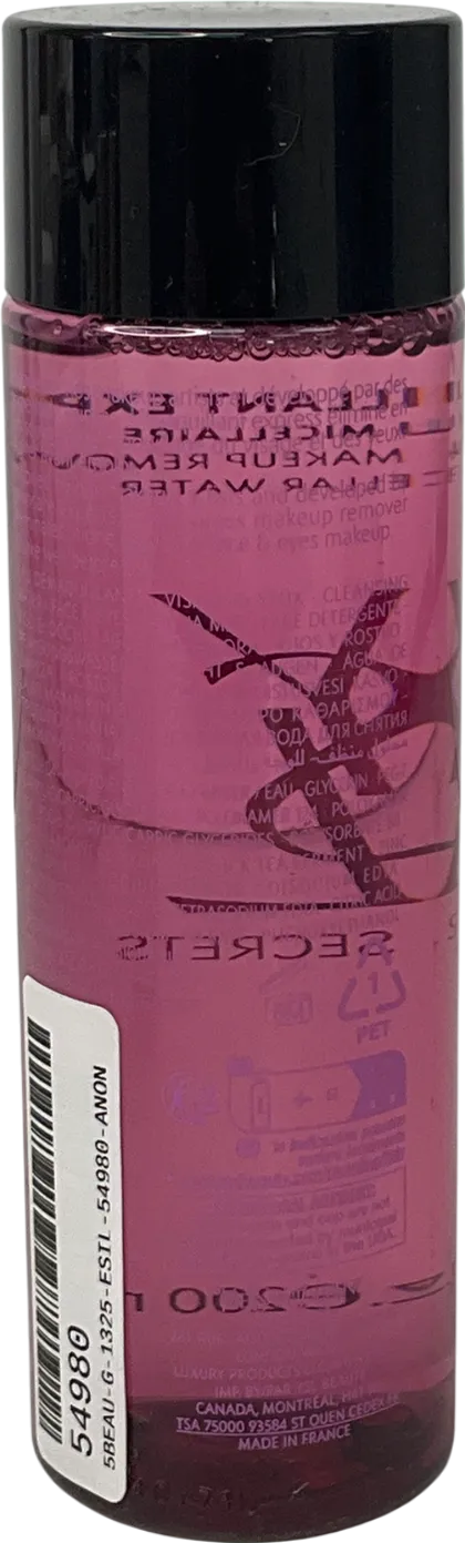 YSL Top Secrets Toning & Cleansing Micellar Water 200ml